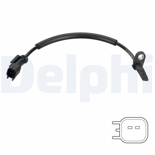 DELPHI Sensor, Raddrehzahl SS20779