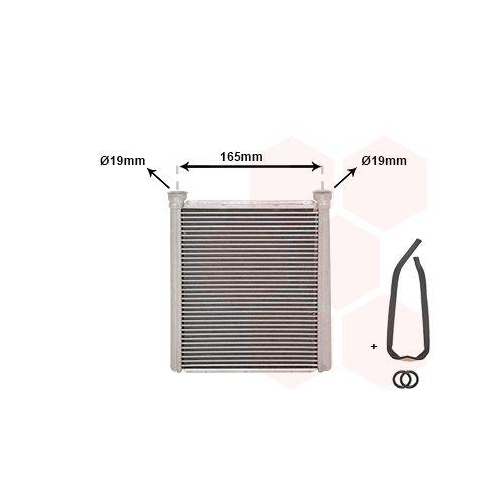 VAN WEZEL W&auml;rmetauscher, Innenraumheizung *** IR PLUS *** 30016703