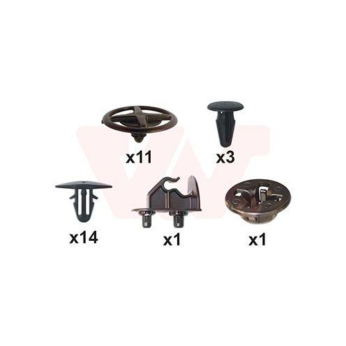 VAN WEZEL Montagesatz, Motorhaube 3372797