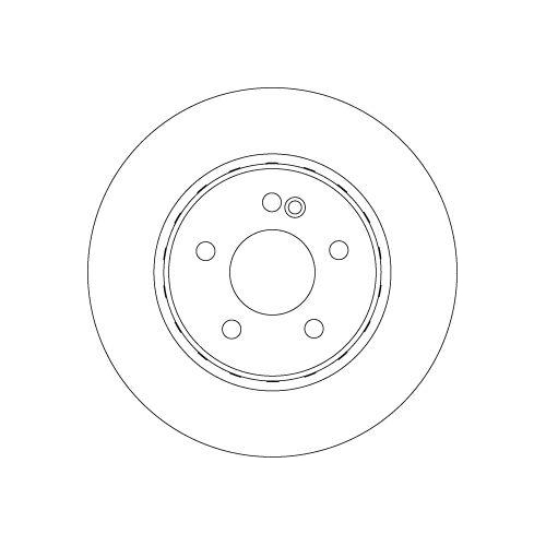 TRW Bremsscheibe TRW SINGLE DF6646S