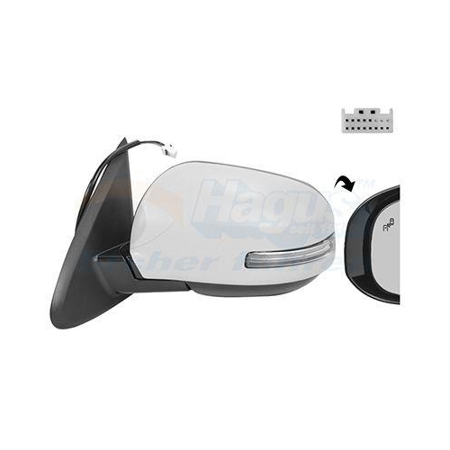 VAN WEZEL Au&szlig;enspiegel * HAGUS * 3279827