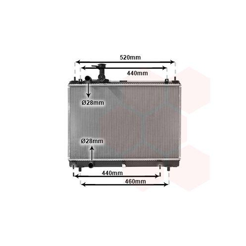 VAN WEZEL K&uuml;hler, Motork&uuml;hlung 52012704