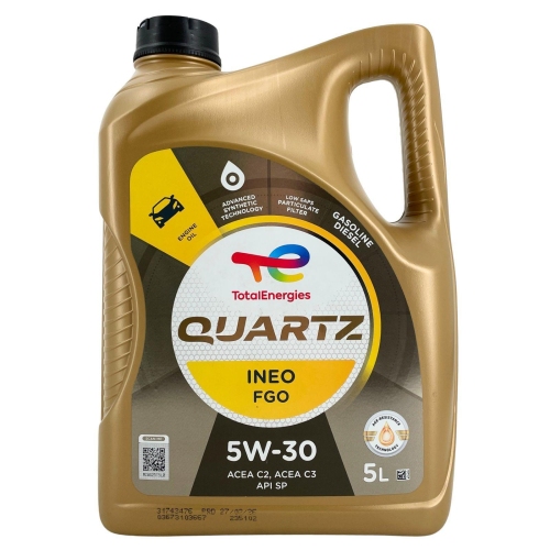 Motor&ouml;l Motoren&ouml;l Total Quartz Ineo FGO 5W-30 5 Liter Kanister 235102