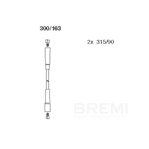 BREMI Z&uuml;ndleitungssatz 300/163