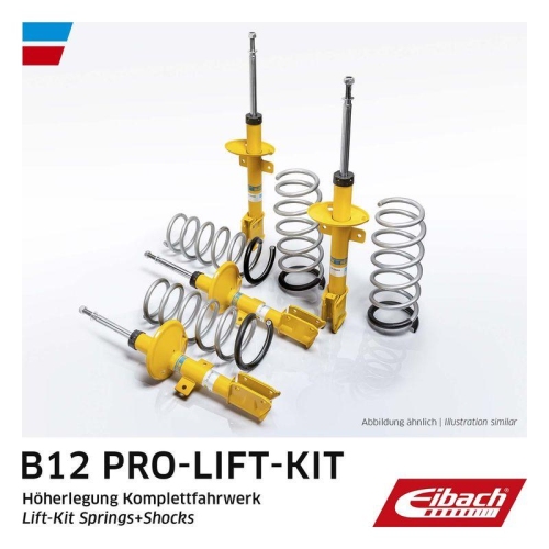 EIBACH Fahrwerkssatz, Federn/D&auml;mpfer Eibach B12 Pro-Lift-Kit E93-85-020-02-22