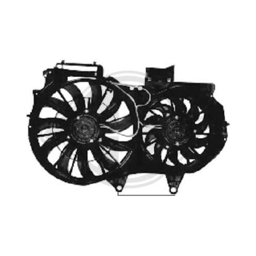 DIEDERICHS Lüfter, Motorkühlung DIEDERICHS Climate DCL1038