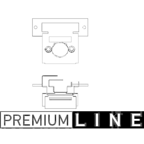 MAHLE Widerstand, Innenraumgebläse BEHR *** PREMIUM LINE *** ABR 81 000P