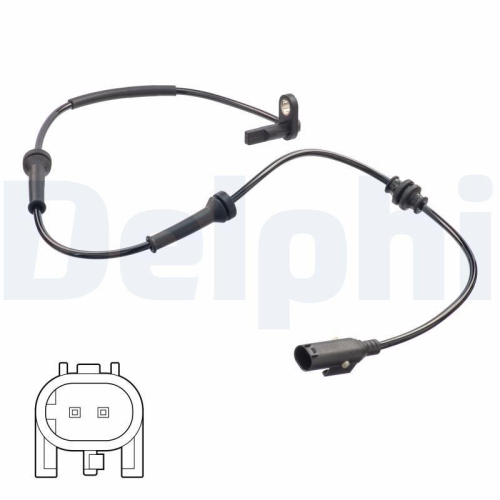DELPHI Sensor, Raddrehzahl SS20815