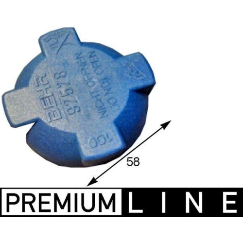MAHLE Verschlussdeckel, K&uuml;hlmittelbeh&auml;lter BEHR *** PREMIUM LINE *** CRB 84 000P