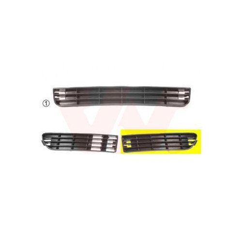 VAN WEZEL L&uuml;ftungsgitter, Sto&szlig;f&auml;nger 0314503