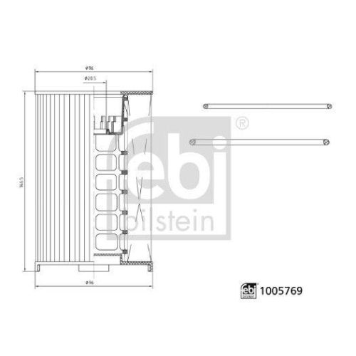 FEBI BILSTEIN Kraftstofffilter 1005769