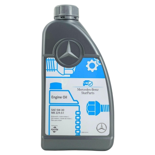 Original Mercedes-Benz Motor&ouml;l 5W-30 229.51 1 Liter A000989691011FSDW