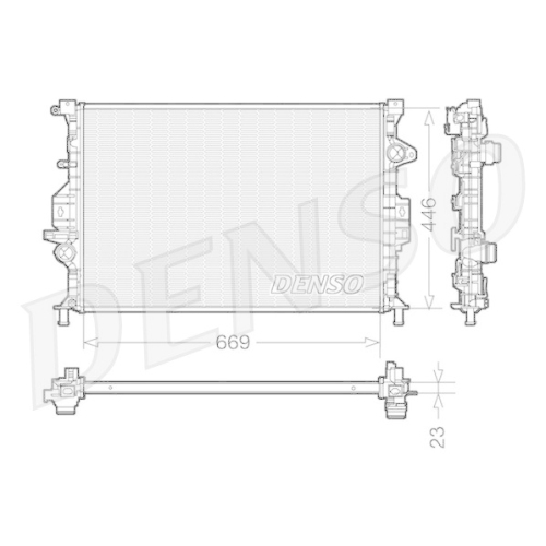 DENSO K&uuml;hler, Motork&uuml;hlung DRM10077