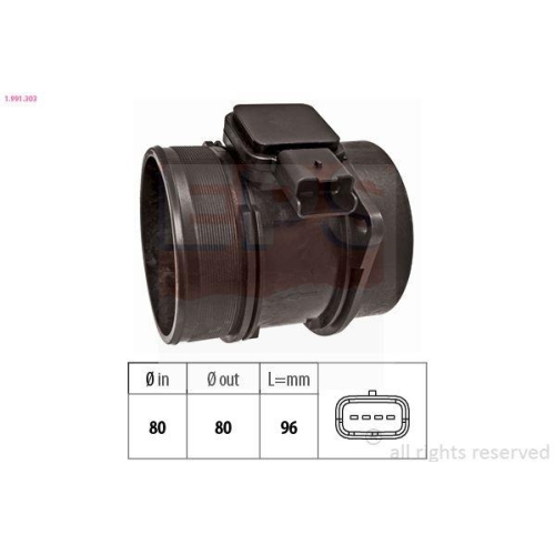 EPS Luftmassenmesser Made in Italy - OE Equivalent