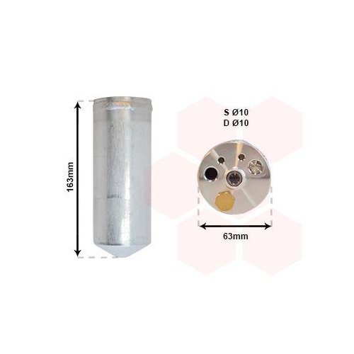 VAN WEZEL Trockner, Klimaanlage 2500D103