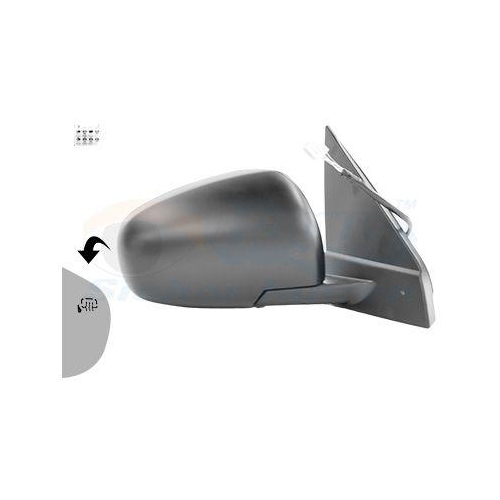 VAN WEZEL Au&szlig;enspiegel * HAGUS * 5251808