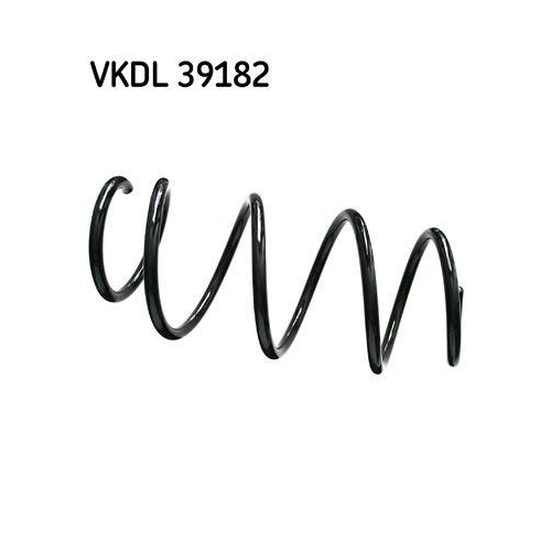 SKF Vertevo Fahrwerksfeder VKDL 39182