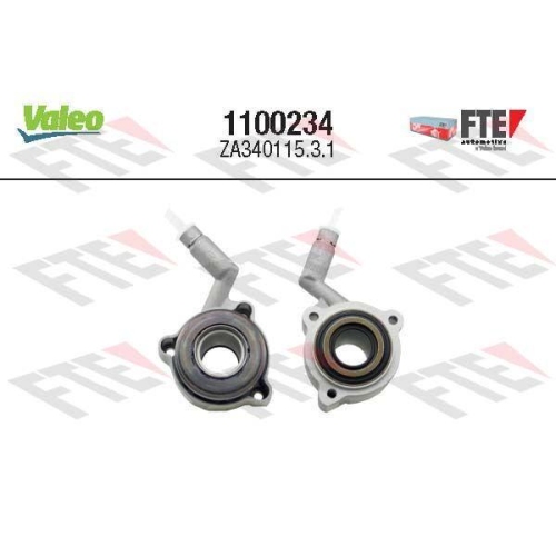 VALEO Zentralausr&uuml;cker, Kupplung FTE CLUTCH ACTUATION 1100234
