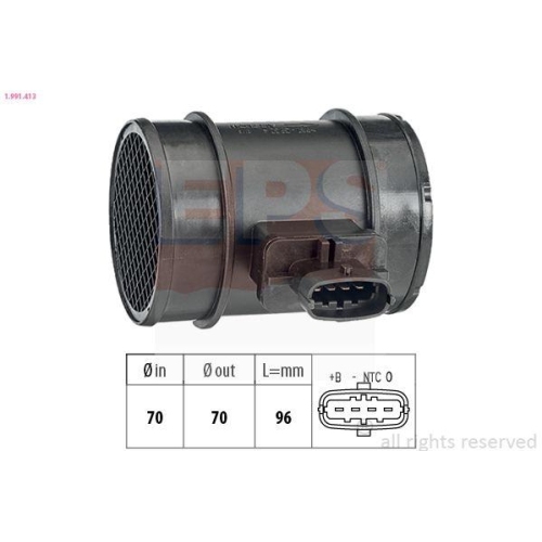 EPS Luftmassenmesser Made in Italy - OE Equivalent