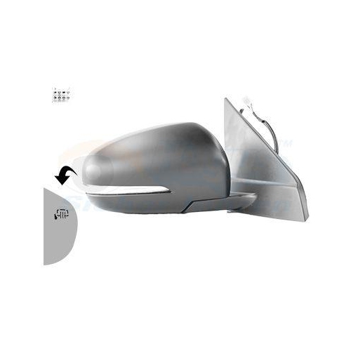 VAN WEZEL Au&szlig;enspiegel * HAGUS * 5251828