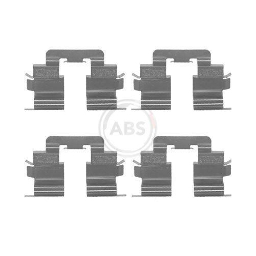 A.B.S. Zubeh&ouml;rsatz, Scheibenbremsbelag 1215Q