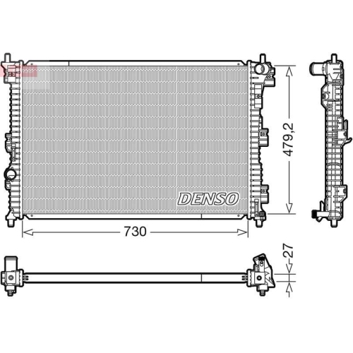 DENSO K&uuml;hler, Motork&uuml;hlung DRM10112