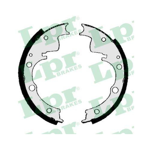 LPR Bremsbackensatz 00250B