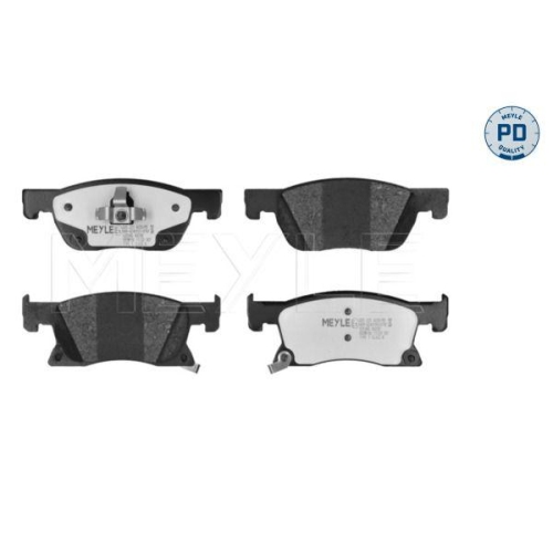 MEYLE Bremsbelagsatz, Scheibenbremse MEYLE-PD: Advanced performance and design. 025 223 4220/PD