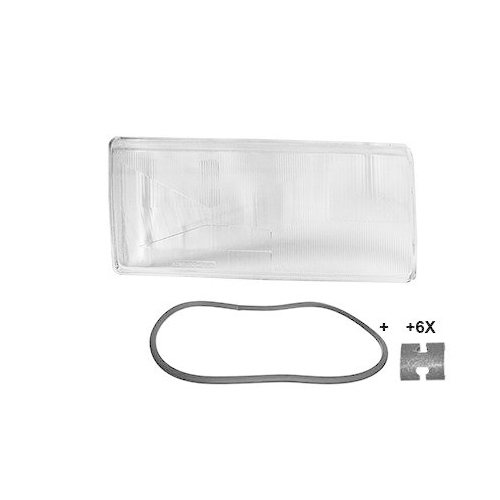 VAN WEZEL Streuscheibe, Hauptscheinwerfer 5928978