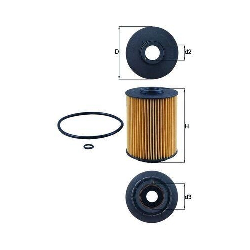 MAHLE &Ouml;lfilter OX 356D