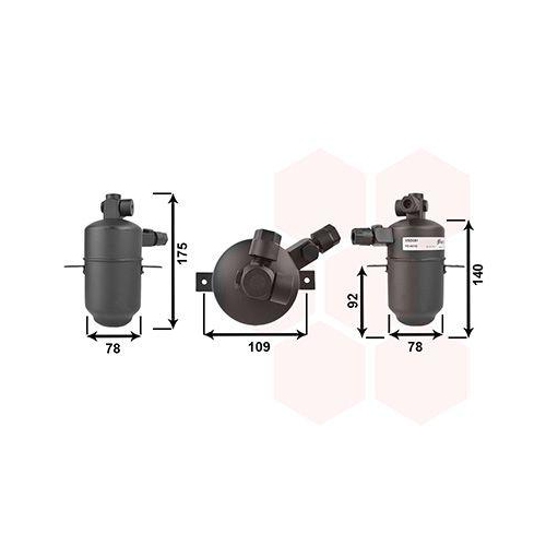 VAN WEZEL Trockner, Klimaanlage 3000D081