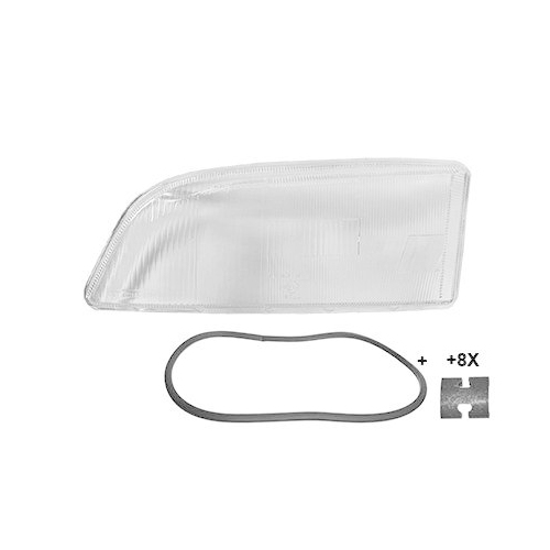 VAN WEZEL Streuscheibe, Hauptscheinwerfer 5950977