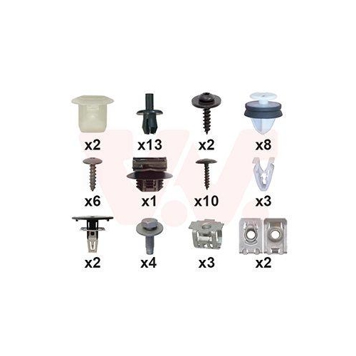 VAN WEZEL Montagesatz, Sto&szlig;f&auml;nger 3807794