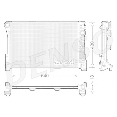 DENSO K&uuml;hler, Motork&uuml;hlung DRM17005