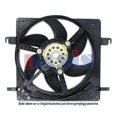 AKS DASIS L&uuml;fter, Motork&uuml;hlung 098067N