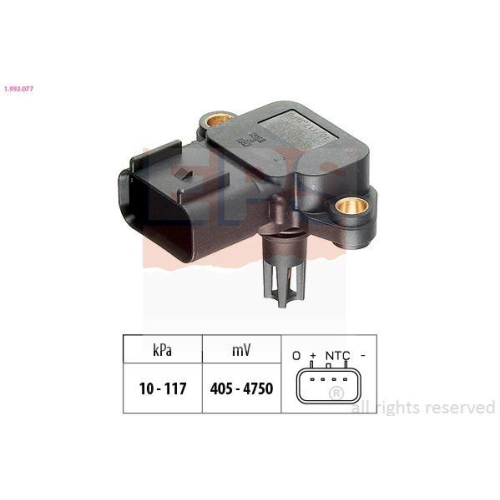 EPS Luftdrucksensor, H&ouml;henanpassung Made in Italy - OE Equivalent