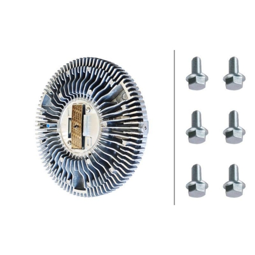 HELLA Kupplung, K&uuml;hlerl&uuml;fter 8MV 366 440-981