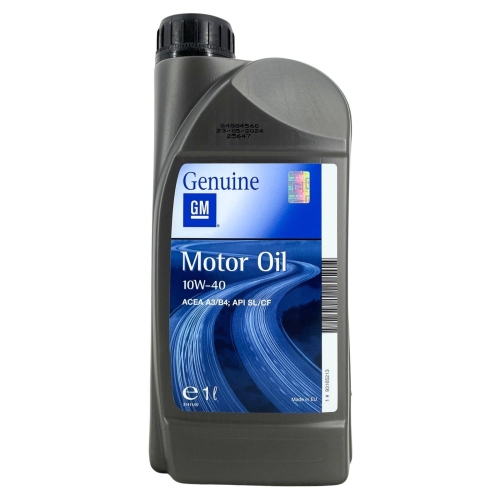 Original Opel GM Motor&ouml;l Motoren&ouml;l 10W-40 SL/CF 1 Liter 1942043