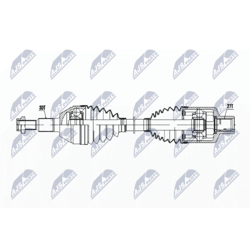 NTY Antriebswelle NPW-PL-144