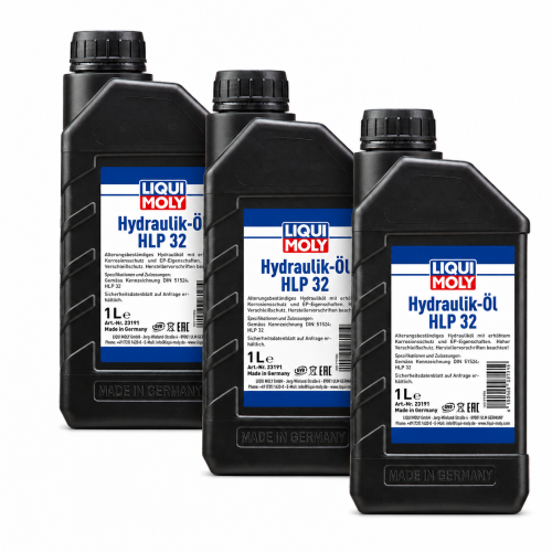 Hydraulik&ouml;l HLP 32 23191 Kanister Kunststoff 3 Liter LIQUI MOLY