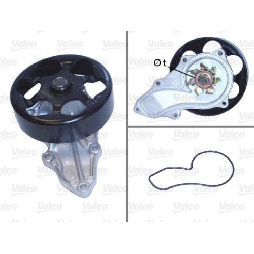 VALEO Wasserpumpe, Motork&uuml;hlung 506810