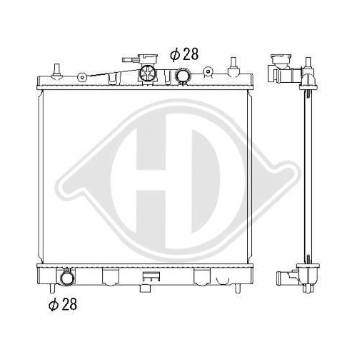 DIEDERICHS K&uuml;hler, Motork&uuml;hlung DIEDERICHS Climate DCM1845