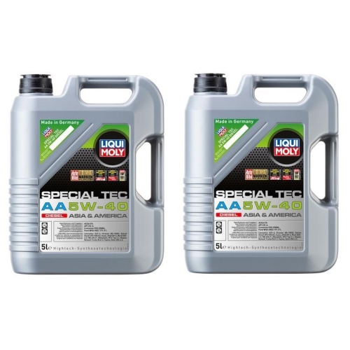 Motoröl Motorenöl SPECIAL TEC AA 5W-40 DIESEL Liquimoly 21332 10 Liter