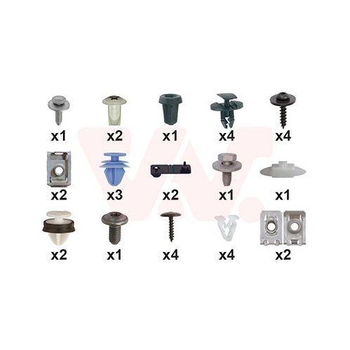 VAN WEZEL Montagesatz, Kotfl&uuml;gel 4075796