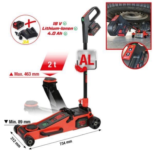 KS TOOLS Rangierheber 160.2000