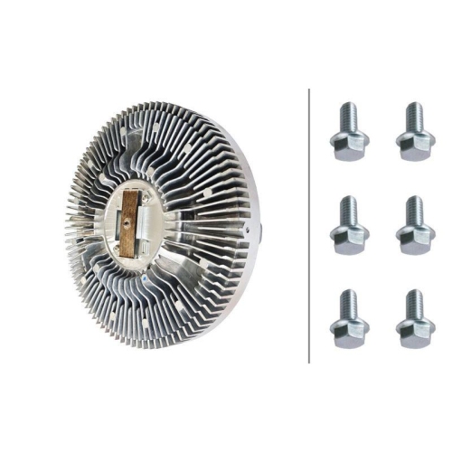 HELLA Kupplung, K&uuml;hlerl&uuml;fter 8MV 366 440-991