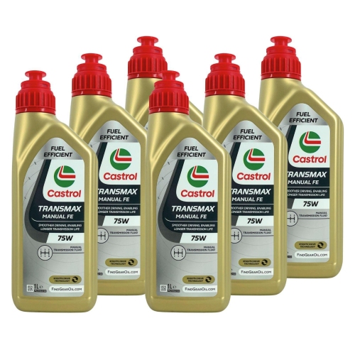 Castrol Transmax Manual FE 75W Schaltgetriebe&ouml;l Ford 235.73 Fiat 6 Liter 15D1DE