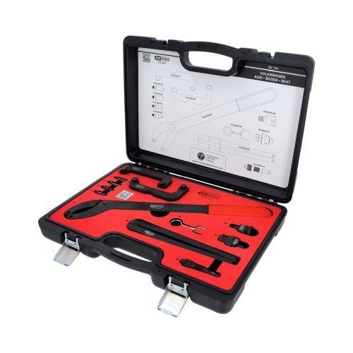 Motoreinstellwerkzeug-Satz f&uuml;r Audi, Seat, Skoda, Volkswagen, 12-tlg KS TOOLS
