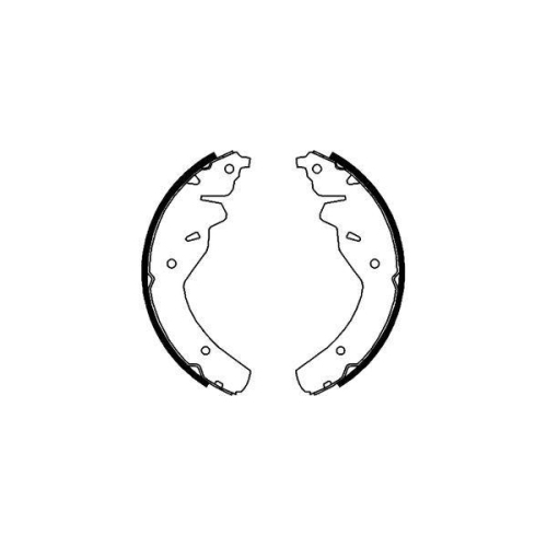 TEXTAR Bremsbackensatz 91055900