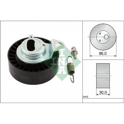 Schaeffler INA Spannrolle, Zahnriemen 531 0657 20